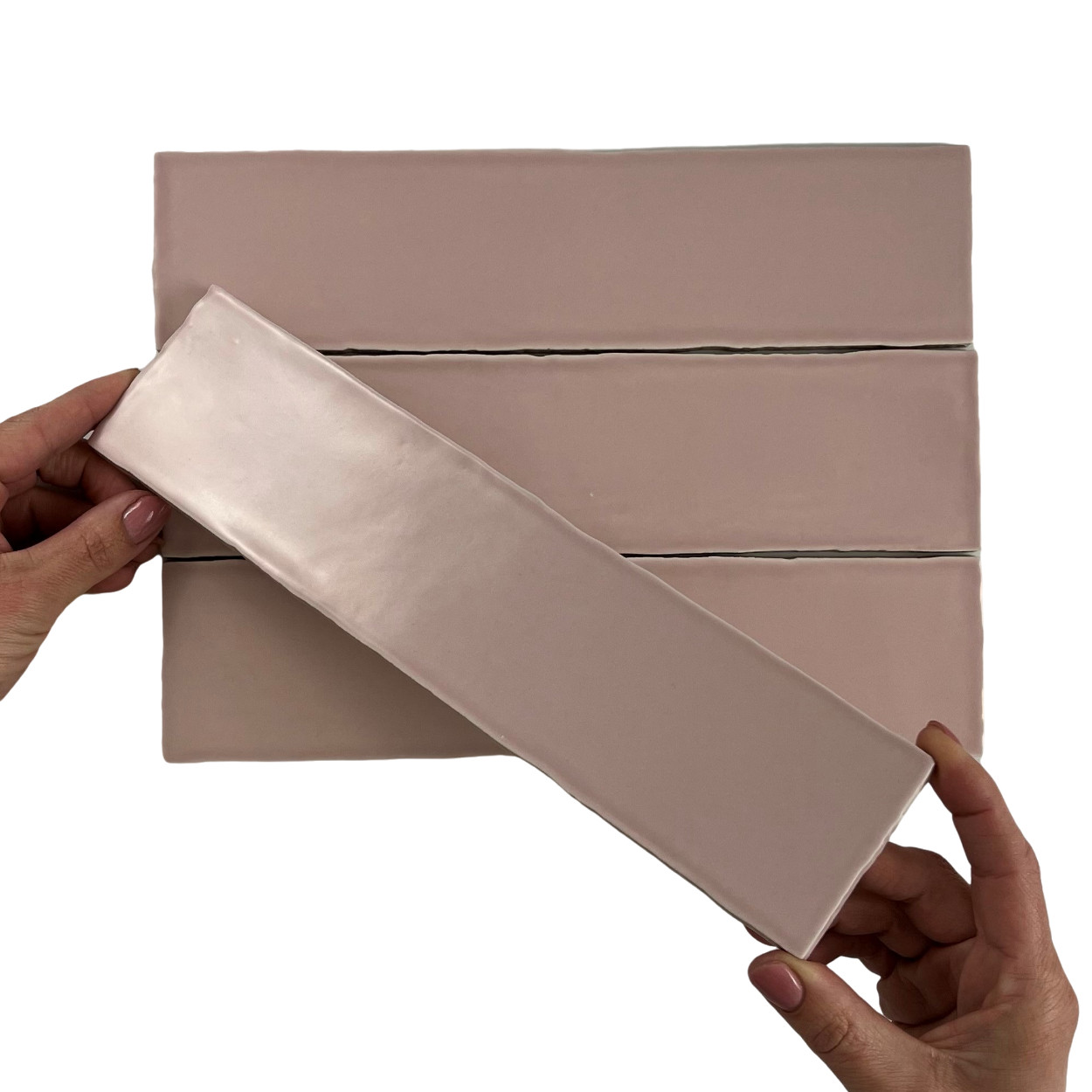 Cifre Ceramica Colonial Wandtegel Pink mat 7.5x30cm